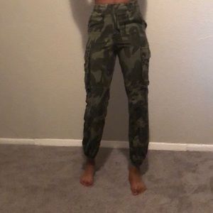 Camouflage army pants